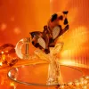 Fashionable leopard print flower-shaped hair clips, women's hair accessories, simple and versatile hair clips, hair accessories, hair clips Specification image